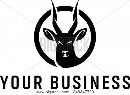 Deer Head Logo For Your Business Like Hunting Service Etc