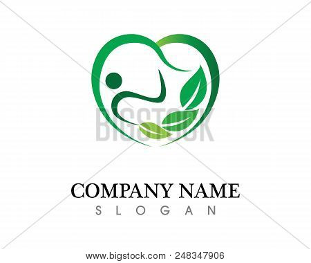 Health Success People Care Logo And Symbols Template
