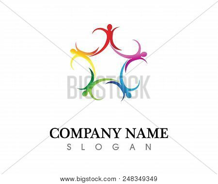 Community People Care Logo And Symbols Template