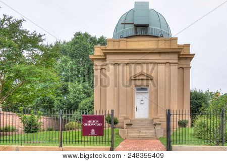 Melton Observatory On The Campus Of The University Of South Carolina