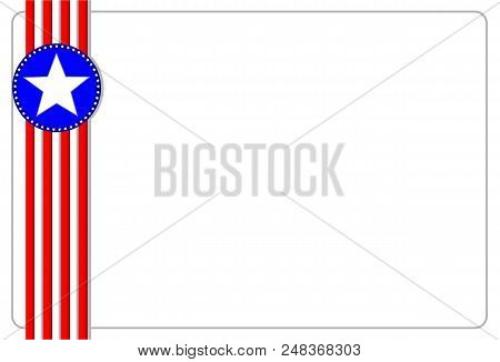 american ribbon flag vector photo free trial bigstock