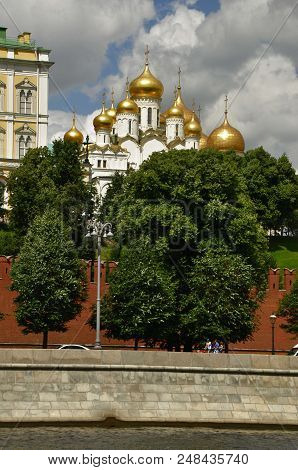 The Moscow Kremlin Is A Fortress In The Center Of Moscow And The Oldest Part Of It, The Main Socio-p