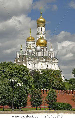 The Moscow Kremlin Is A Fortress In The Center Of Moscow And The Oldest Part Of It, The Main Socio-p