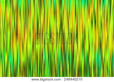 Shining Lines, Stripes. Abstract Northern Lights, Serpentine. Bright Gradient Background With Shimme