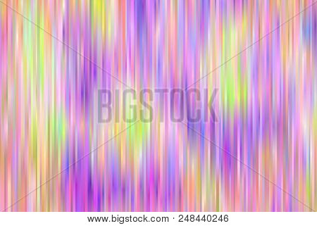 Shining Lines, Stripes. Abstract Northern Lights, Serpentine. Bright Gradient Background With Shimme