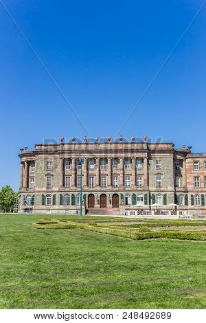 Side Wing Of The Historic Castle In The Bergpark Of Kassel, Germany