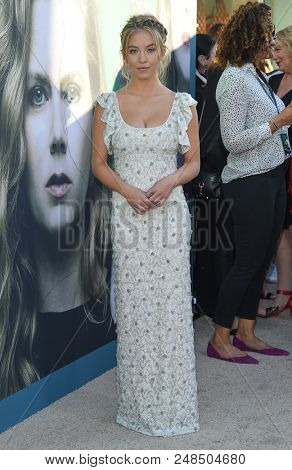 LOS ANGELES - JUN 26:  Sydney Sweeney arrives to the HBO 'Sharp Objects' Premiere  on June 26, 2018 in Hollywood, CA                