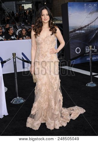 LOS ANGELES - APR 10:  Andrea Riseborough arrives to the 