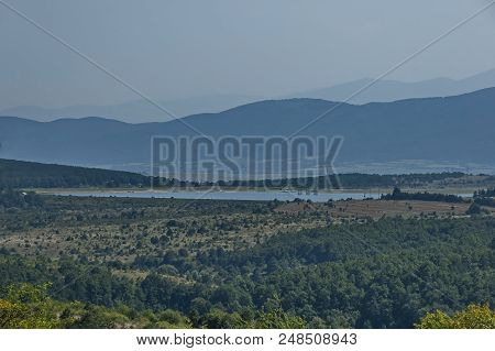 Environment Of The Dam, Artificial Lake, Reservoir Or Barrage  Bakurdere Similarly Bozalan At River 