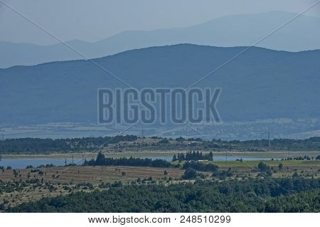 Environment Of The Dam, Artificial Lake, Reservoir Or Barrage  Bakurdere Similarly Bozalan At River 