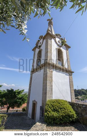 Bell Tower Of The Walled Enclosure Of The Castle Of Pinhel In The District Of Guarda, Portugal