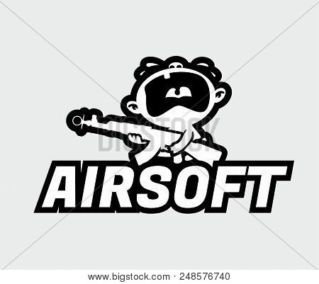 Airsoft Funny Sticker