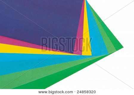 Pagine di carta colorata per la creatività