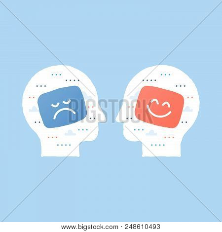 Positive Thinking, Negative Emotion, Bad Experience, Good Feedback, Happy Client, Unhappy Customer, 