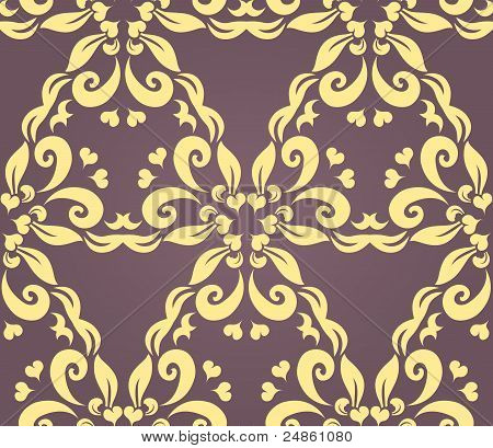 Bezešvé květinový vzor 2