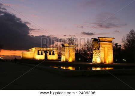 Di Debod di tempio dall'Egitto