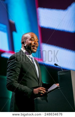 Johannesburg, South Africa, November 23,  2017, Mmusi Maimane The Leader Of The Da Democratic Allian