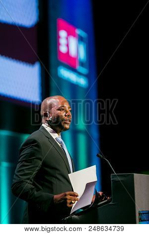 Johannesburg, South Africa, November 23,  2017, Mmusi Maimane The Leader Of The Da Democratic Allian