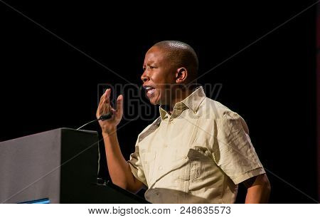 Johannesburg, South Africa, November 23,  2017, Julius Malema Leader Of The Eff Economic Freedom Fig