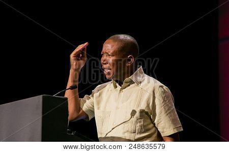 Johannesburg, South Africa, November 23,  2017, Julius Malema Leader Of The Eff Economic Freedom Fig