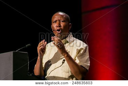 Johannesburg, South Africa, November 23,  2017, Julius Malema Leader Of The Eff Economic Freedom Fig
