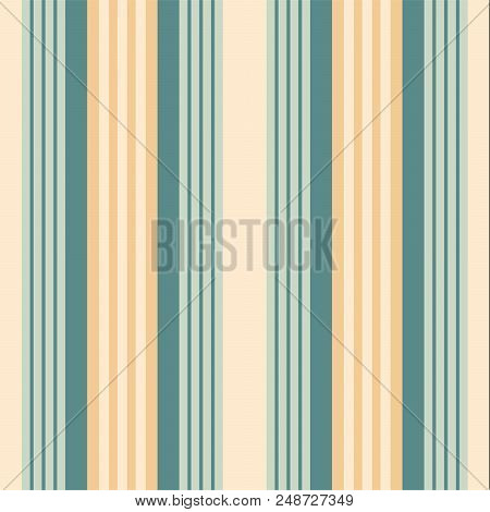 Vertical Stripes Seamless Vector Pattern. Retro Style Texture.
