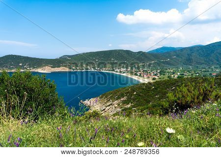 Sea Coast Of Kapidag Peninsula In Erdek