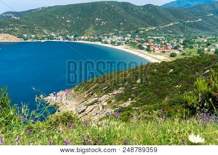 Sea Coast Of Kapidag Peninsula In Erdek
