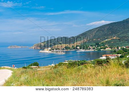 Sea Coast Of Kapidag Peninsula In Erdek
