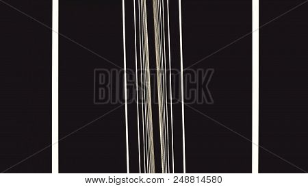 Loopable Background With Nice Abstract, Futuristic Colorful Lines. Colorful Abstract Wavy Streaks St