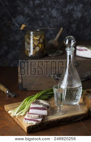 Salted Pig Fat With Spices