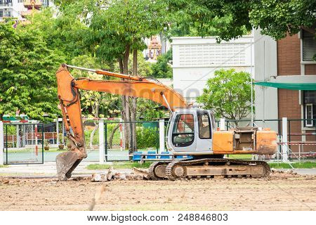 Iron Back Hoe Excavator Industrial Heavy Machine