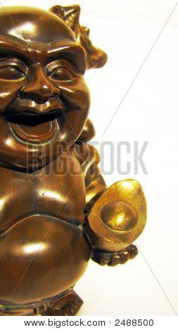 Laughing Buddha ruskea