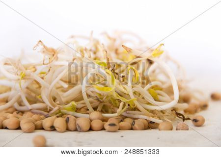 Preparation Of Pickled Soybeans In Vinegar And With Sauce