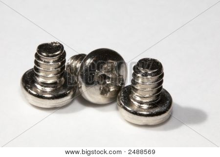 Screws For Assembly Of A Computer On A Table