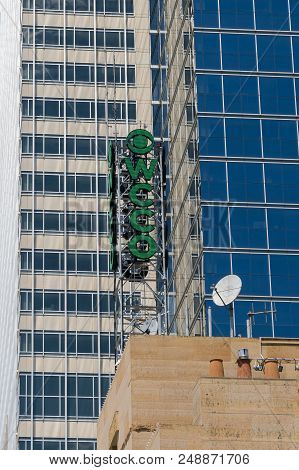 Wcco Radio And Television Exterior And Trademark Logo
