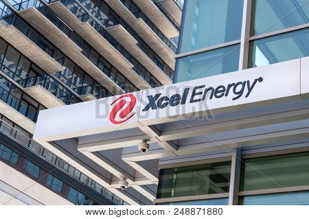 Xcel Energy Corporate Headquarters And Logo