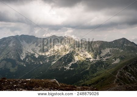 Placlive, Tri Kopy, Hruba Kopa, Banikov And Prislop Peaks On Rohace Mountain Group From Baranec Peak