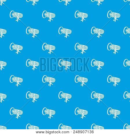 Studio Lighting Equipment Pattern Vector Seamless Blue Repeat For Any Use