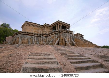 Odegal Basti Or Basadi, Vindhyagiri Hill, Shravanbelgola, Karnataka India