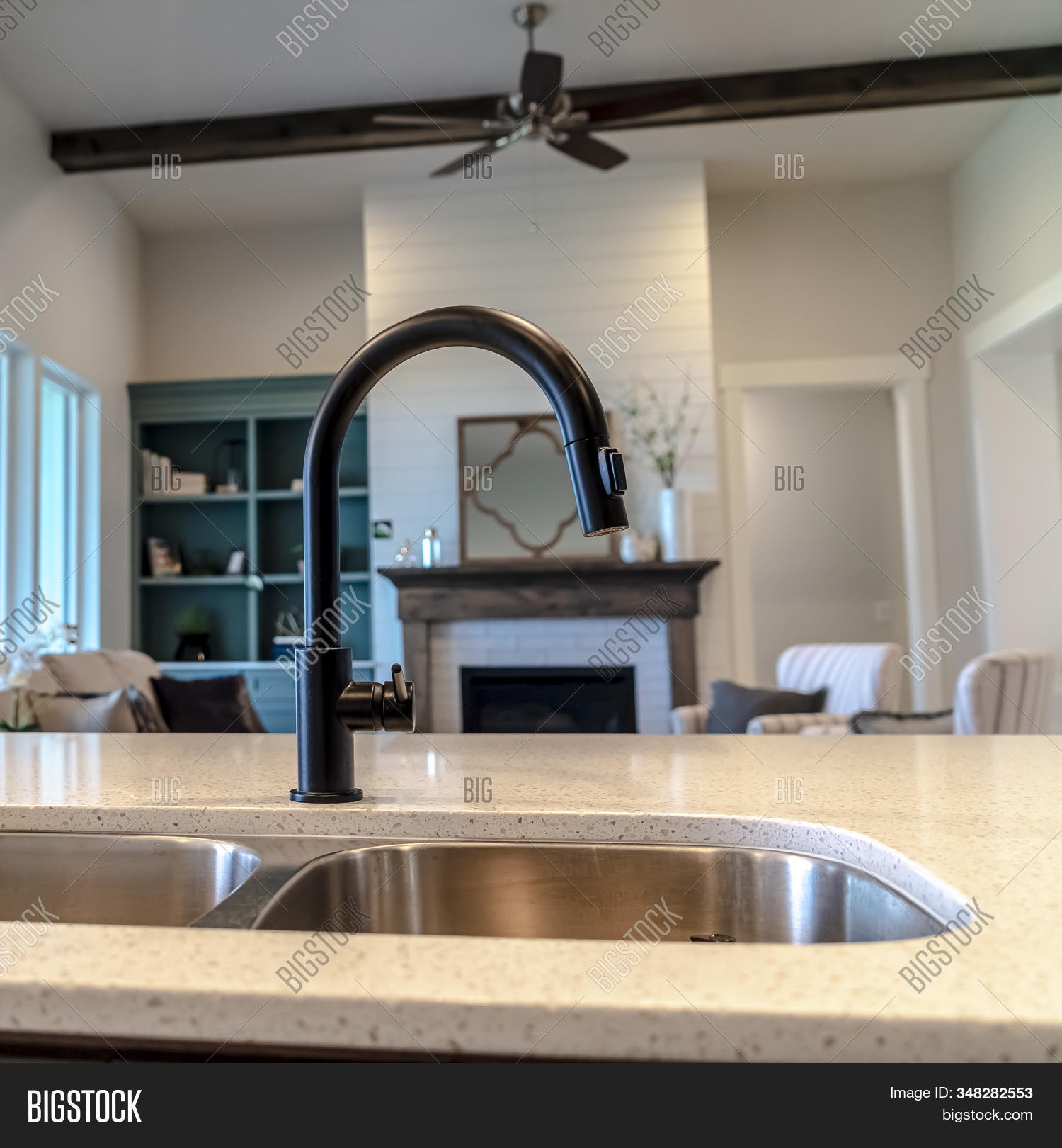 Photo Square Kitchen Image Photo Free Trial Bigstock