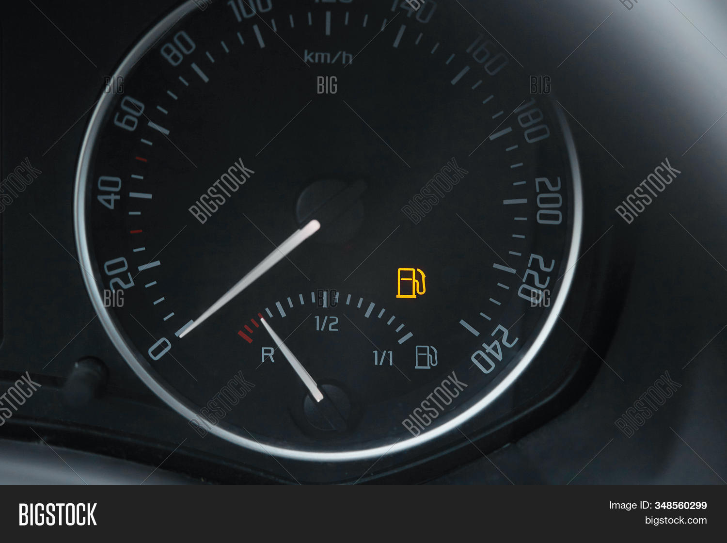 Empty Fuel Gauge Image & Photo (Free Trial) Bigstock