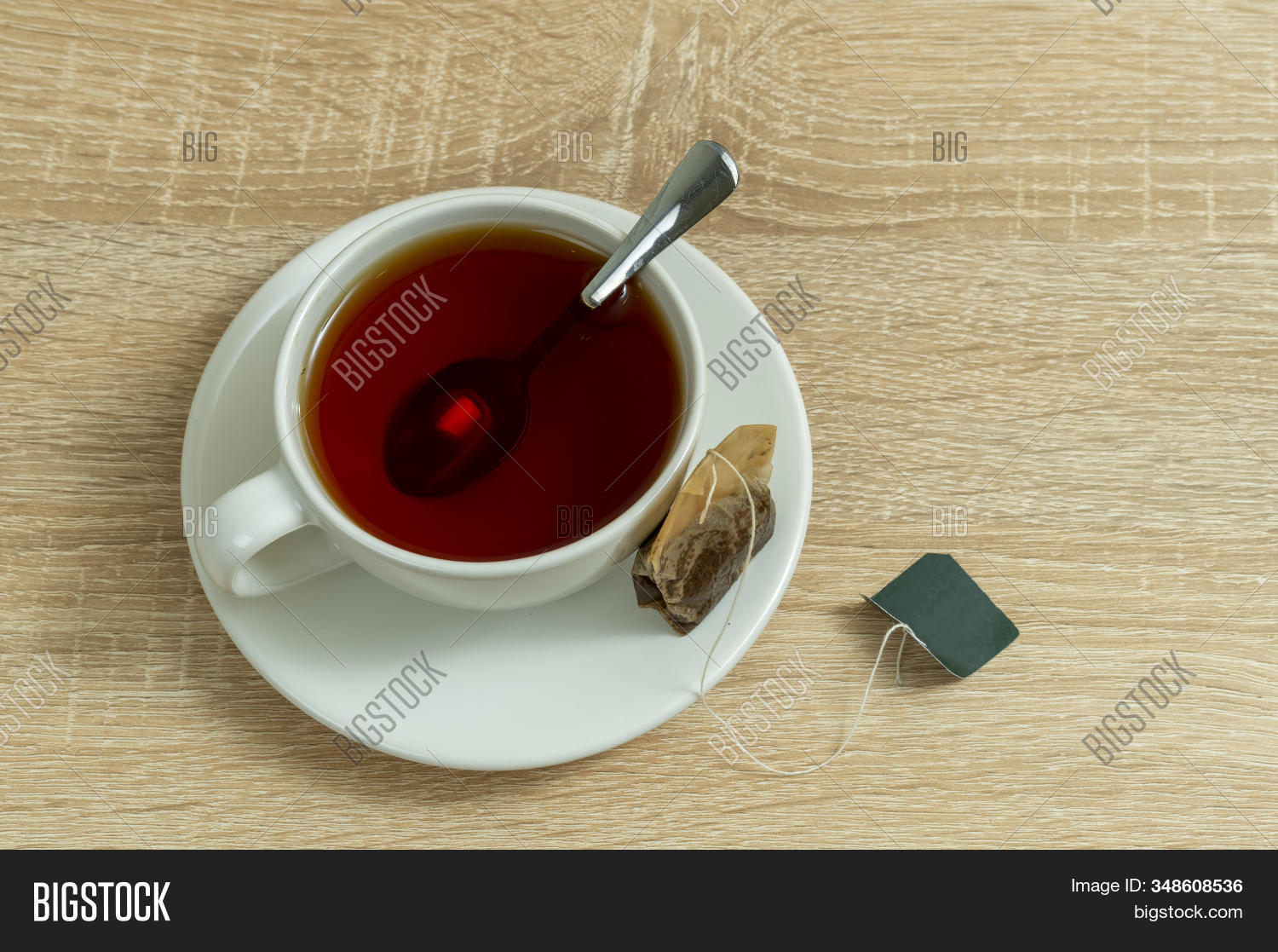 White Tea Mug Tea Bag Image & Photo (Free Trial) | Bigstock