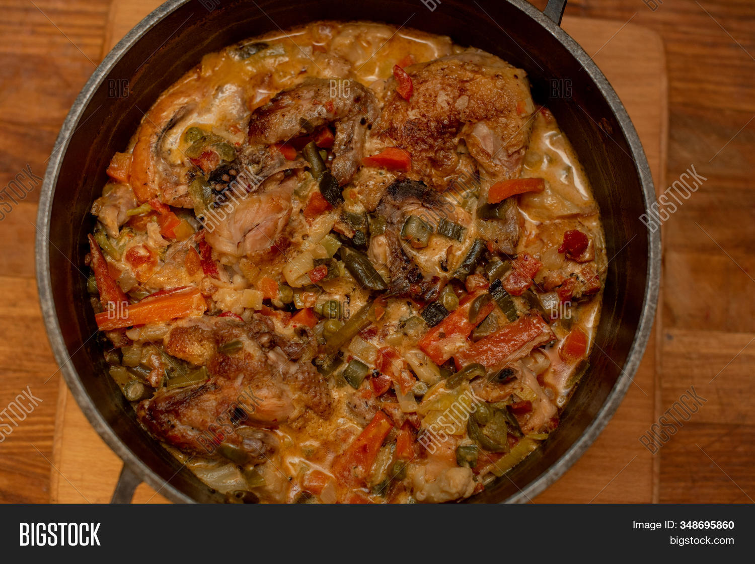 id chicken and vegetable stew