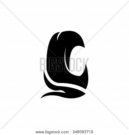 Muslimah Hijab Logo Template Vector Illustration Design
