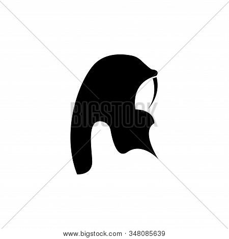 Muslimah Hijab Logo Template Vector Illustration Design