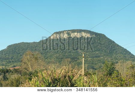 The Botucarai Hill In The City Of Candelaria, Rs, Brazil 01