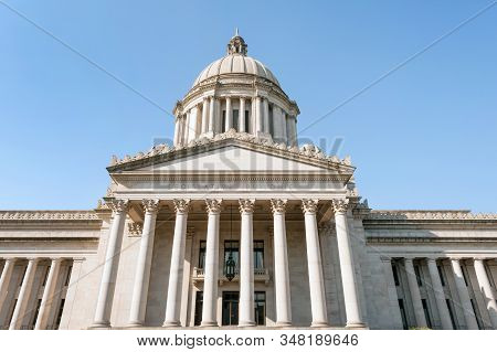 State Capitol (legislative Building) In Olympia, Capital Of Washington State, Usa