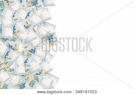 Visegrad Royal Fountain On Hungary 1000 Forint 2006 Banknote Pattern