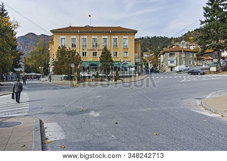 Panorama Of Center Of Spa Resort Of Devin, Bulgaria